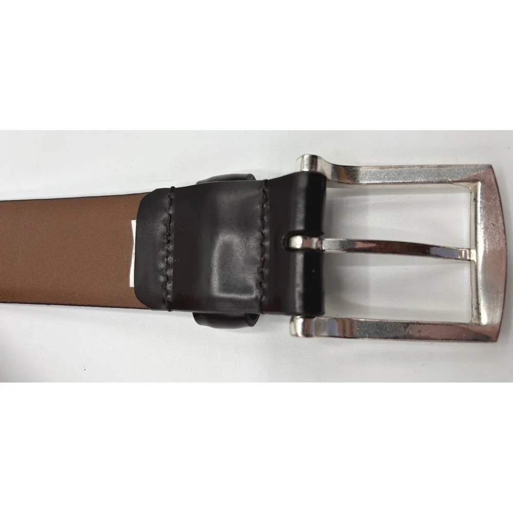 Allen Edmonds Men's Black Leather Dress Belt Size 34 Made in USA 19015